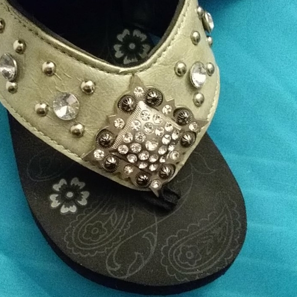 Bling Wedge Sandal - Picture 2 of 4